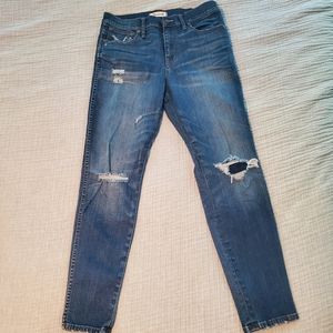 Madewell 9" High Rise Skinny Skinny Jeans